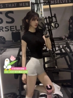 推薦一個翹臀健身妹 【沐雪】