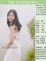 四季系列 四位妹妹可供挑選